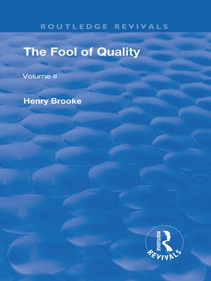 cover image of The Fool of Quality